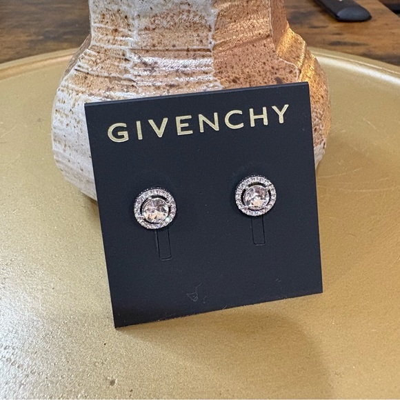 Givenchy | Crystal Stud Earrings NWT - Picture 3 of 7